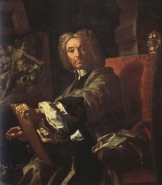 Francesco Solimena Self-Portrait oil painting picture